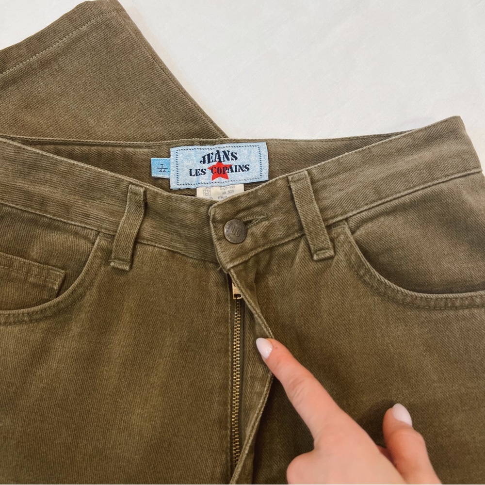 Vintage‎ Les Copains Green Denim - Picture 8 of 9